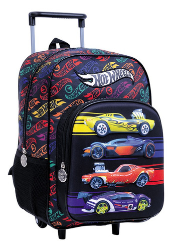 Mochila Carro Hot Wheels 14p 75117 Original