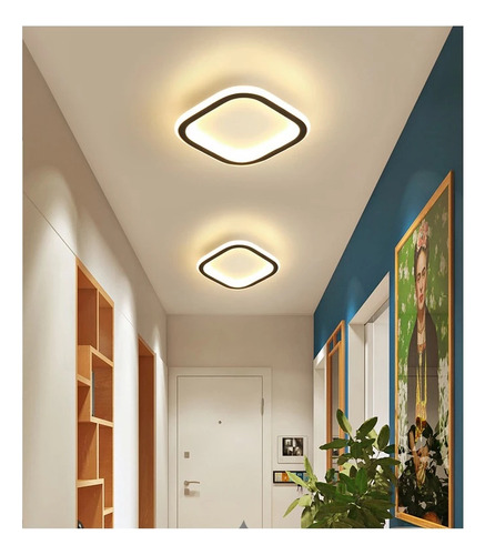 Nifuna Lámparas De Techo Modernas Decorativas Lampara Para Sala Comedor Dormitorio Interiores Led Con 3 Modos De Luz