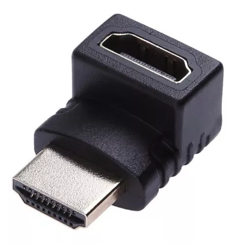 Adaptador HDMI Macho - Hembra tipo Codo