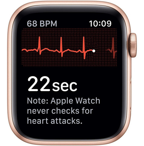Apple Watch Serie 5 40mm Gps/caixa De Alumínio Rose Com Puls