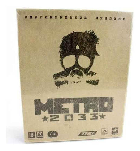 Metro 2033 Big Box Pc Versão Russa Raridade (Usado)