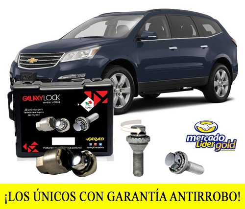 Birlos De Seguridad Galaxylock Gm Equinox Premier Garantía