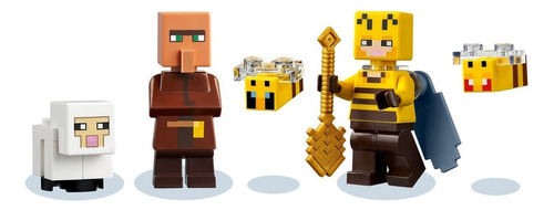 Kit De Construcción Lego Minecraft La Granja De Abejas 21165 238