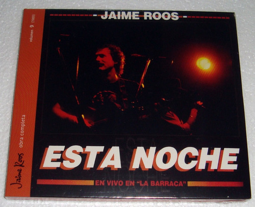 Jaime Roos Esta Noche / Obra Completa Vol 9 Cd  / Kktus