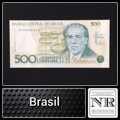 Brasil - 500 Cruzados - Año 1986 - P #212