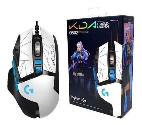 Mouse Gamer Logitech G502 Hero Kda Lol Edition