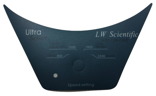 Panel De Control Centrifuga Lw Scientific (sticker)