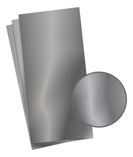  1kg Papel Laminado Luzes Mechas Reflexos Espess. Grossa 120g Tom 11cm X 25cm - 250 Folhas