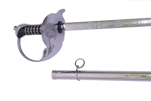 comprar Espada Oficial Adamascada Exército Policia Militar Bombeiros