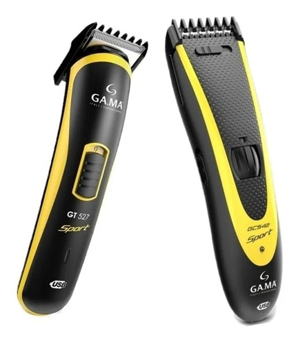 Maquina Corta Pelo Gama Gcs547 Sport Usb + Trimmer Barba