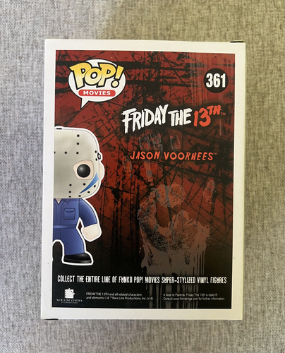 Funko Pop! Movies Friday The 13th: Jason Voorhees #361 Excl. (Usado)