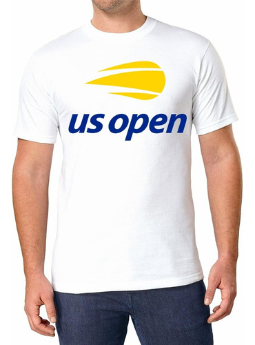 Playera Us Open Tenis Algodón Peinado 100%
