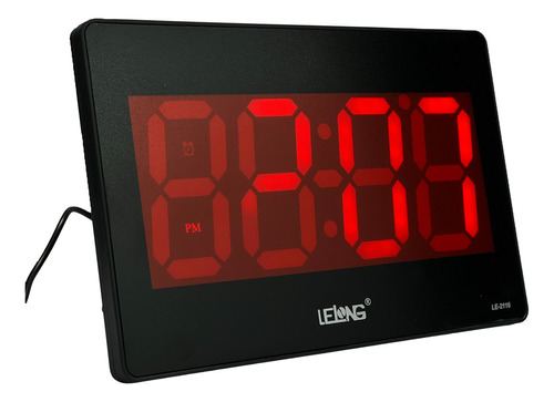 Relógio De Parede Digital Led Termômetro Calendário