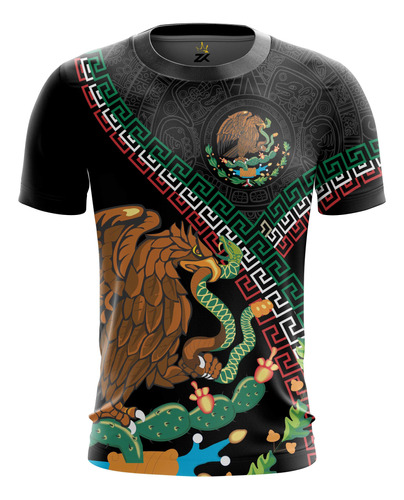 Camiseta Camisa Astecas Mexico Guerreiro Antigo Envio 03