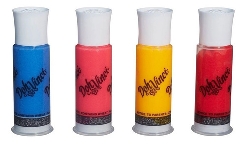 Recambio Doh Vinci Deco Pop, colores vibrantes, Hasbro A8322, colores