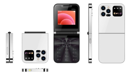 Teléfono Móvil Plegable, Gsm, Dual Sim, Dual Standby