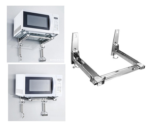 Soporte De Pie Para Horno De Microondas Acero Inoxidable 304
