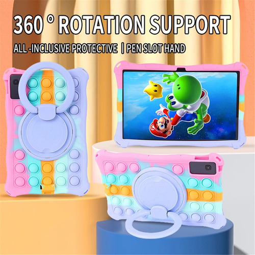 Funda Redmi Pad De Silicona Con Burbujas Para Niños, Tableta