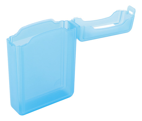 Carcasa Rígida Azul Antiestática Disk Storage 3.5 Hdd Ssd