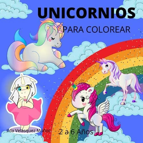 Unicornios: Para Colorear