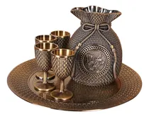 Comprar Conjunto De Taça De Bronze Para Jarra De Bronze Em Bronze