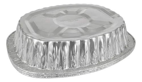 3 Moldes Rostiizador En Aluminio 45.5 X 35.8 X 8.51 Cms