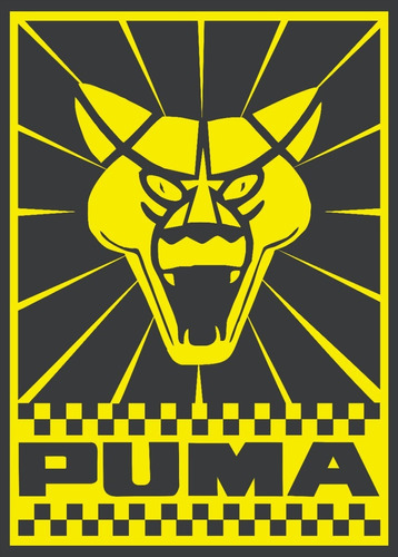 Placa Decorativa Logo Carro Puma Gt, Gtb, Antigo