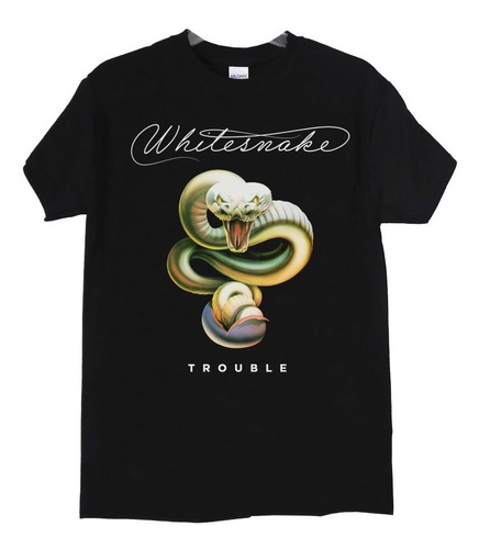 Polera Whitesnake Trouble Rock Abominatron