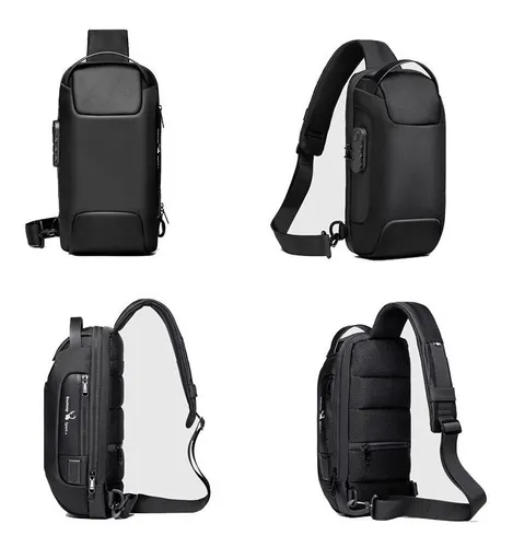 Mini Mochila De Pecho Diagonal Cruzada Masculina +usb
