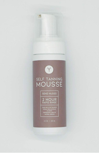 Send Nudes Mousse Autobronceador Rápido 2 Horas Rinse - Br.