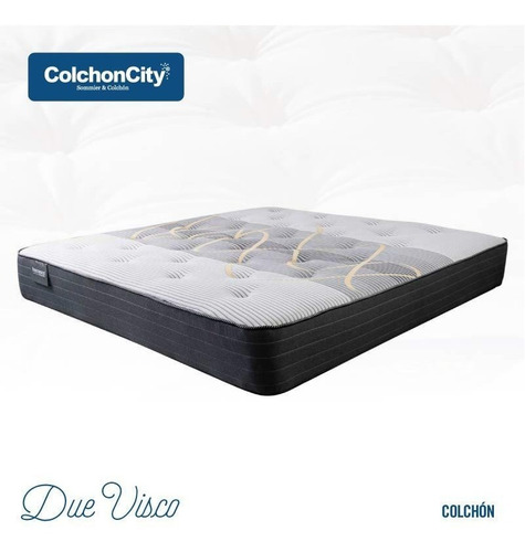 Imagen 3 de 6 de Colchón De Resortes Hotelero C/memory Foam 45 Cm De Alto!!!