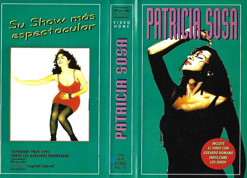 Patricia Sosa Vhs Incluye Video Con Gerardo Romano