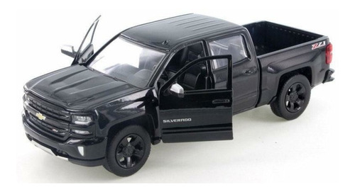 1/27 2017 Chevrolet Silverado Negra Motor Max