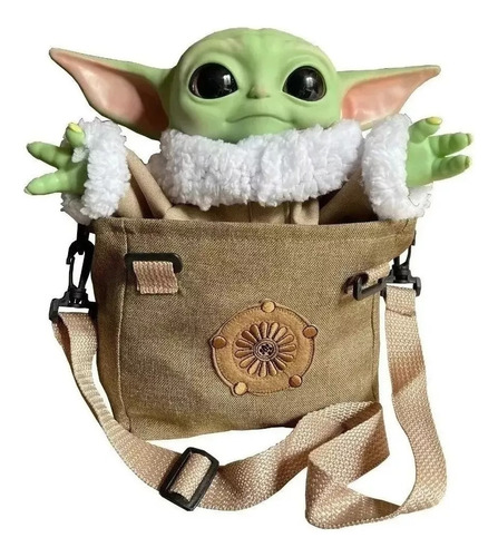 Baby Yoda The Child Sonido,luz, Transportadora