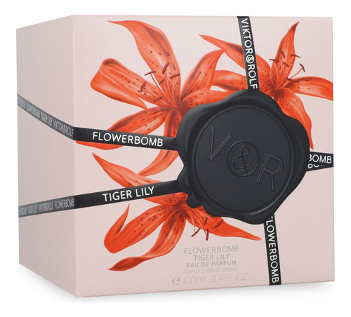 Viktor & Rolf Flowerbomb Tiger Lily 100ml Edp Spray - Dama