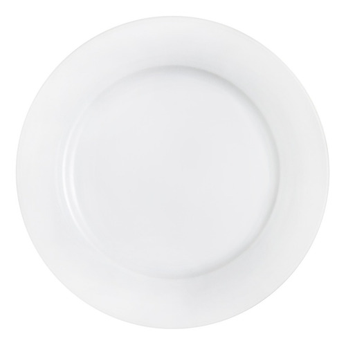 Plato Playo 25 Cm Porcelana Blanca M3 - Sheshu Home