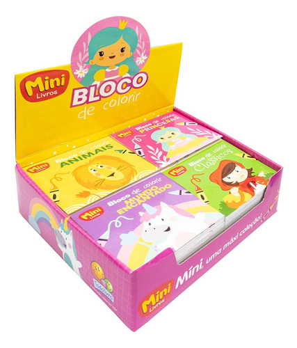 Minibloco De Colorir(r): Princesa