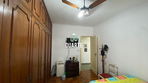 Imagem 9 de 24 de Vendo Apartamento Amplo No Gonzaga, 2 Quartos, Sala Ampliada, 2 Banheiros, 1 Vaga, Portaria 24 Horas - Ap03732 - 69354241
