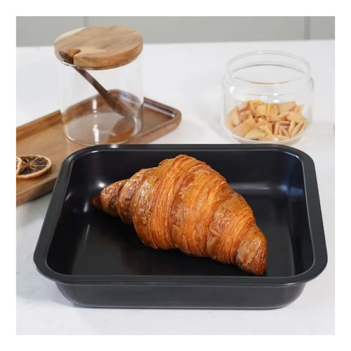 Moldes Cuadrados Para Hornear Pan De 2 Piezas