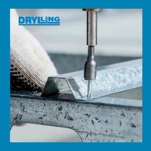 Tornillos Autoperforantes T3 Madera 6x1 5/8 X 1000 Unidades