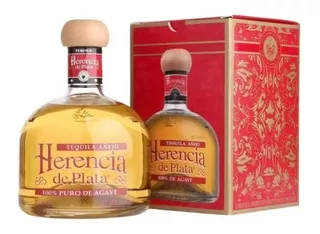 Tequila Herencia De Plata Añejo Puro De Agave 700ml