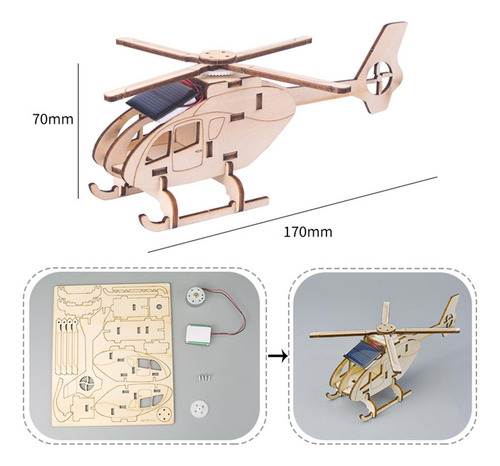Kit Modelo De Avião Faça Você Mesmo Aprender Brinquedo