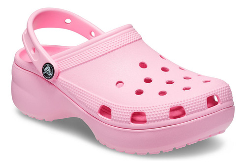 Zueco Crocs Mujer Classic Ptfm Clog Rosado
