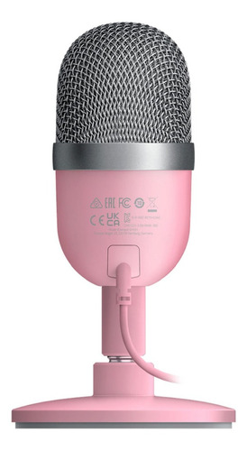 Micrófono Streamer Razer Seiren Mini Quartz Rosado