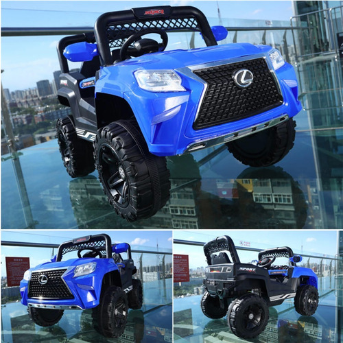 Imagen 9 de 10 de Carro Moto Electrico Niños Lexus Llanta Goma Bluetooth Ctrol