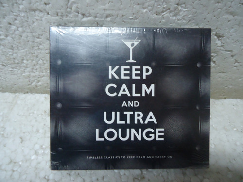 Cd Duplo Música Keep Calm And Ultra Lounge - Music Brokers