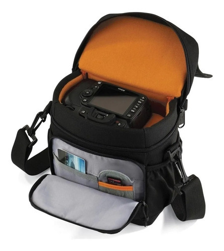 Bolso Para Cámara Fotográfica Lowepro Adventura 140 Color Negro