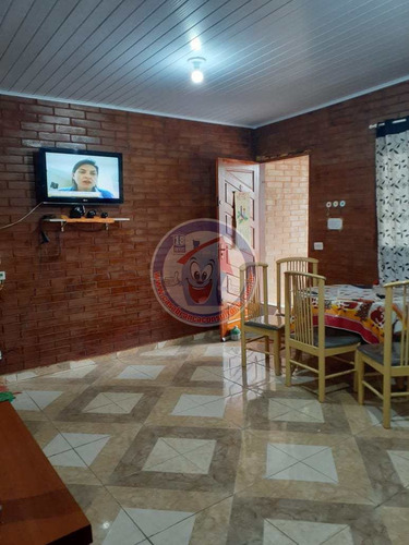 Imagem 2 de 6 de Casa Com 1 Dorm, Balneário Regina Maria, Mongaguá - R$ 140 Mil, Cod: 317013 - V317013