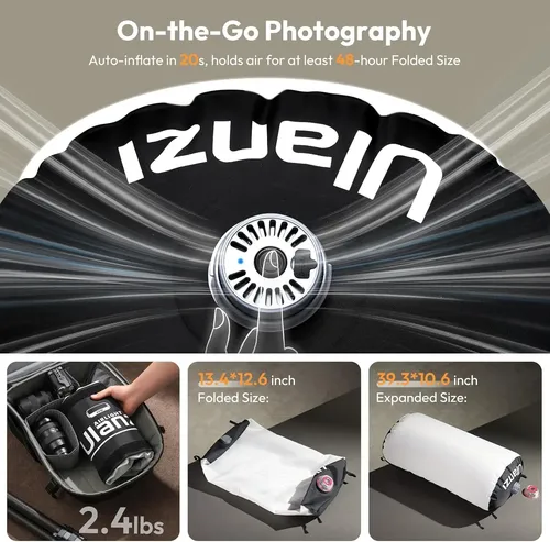 Ulanzi Al120 120w Luz De Led De Inflável Iluminadores | MercadoLivre