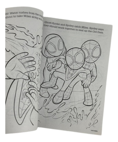Libro Para Colorear Spidey Y Sus Increíbles Amigos